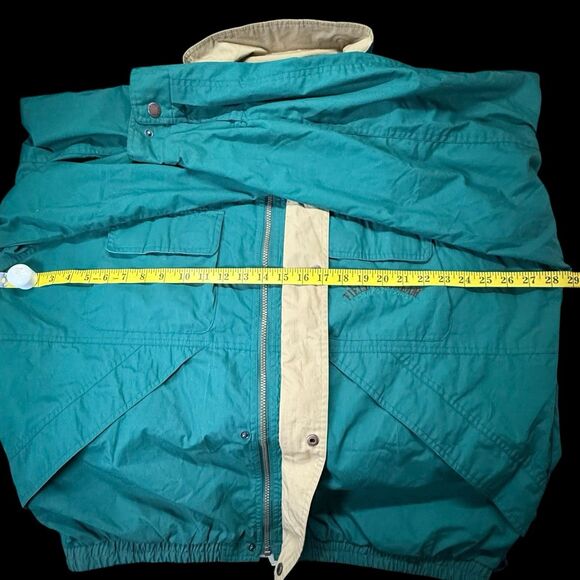 Field & Stream Mens Jacket Coat Green Pockets Zip Snap Front XXL - Picture 8 of 16